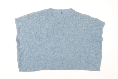Gerry Weber Women’s Blue Knit Sleeveless Pullover Jumper Size 16