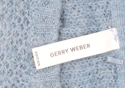 Gerry Weber Women’s Blue Knit Sleeveless Pullover Jumper Size 16