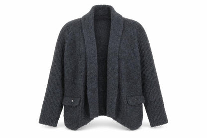 Womens UK Size 12 Marks and Spencer Grey Cardigan Jumper