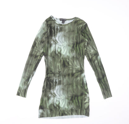 PrettyLittleThing Women’s Green Mini Bodycon Dress Size 6