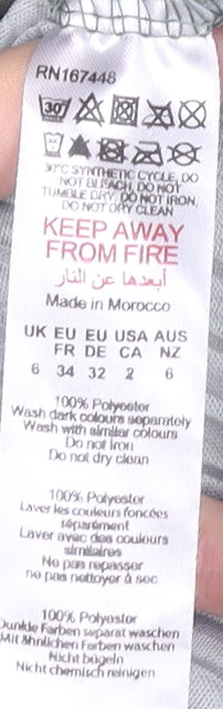 PrettyLittleThing Women’s Green Mini Bodycon Dress Size 6