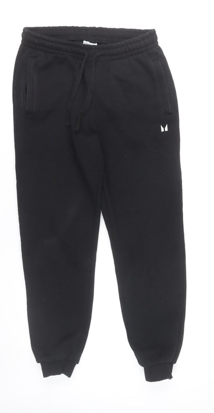 MP Men’s Black M Sweatpants Jogger Trousers Cotton Blend