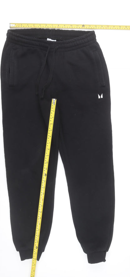 MP Men’s Black M Sweatpants Jogger Trousers Cotton Blend