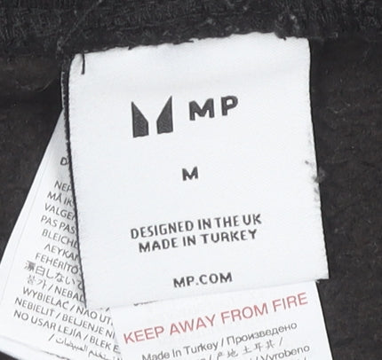 MP Men’s Black M Sweatpants Jogger Trousers Cotton Blend