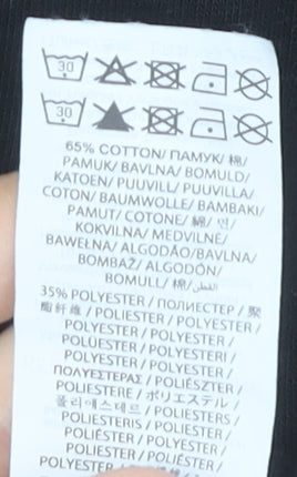 MP Men’s Black M Sweatpants Jogger Trousers Cotton Blend