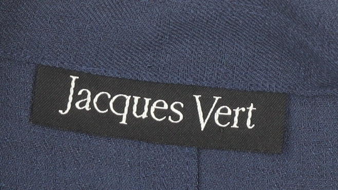 Womens UK Size 20 Jacques Vert Blue Classic Blouse
