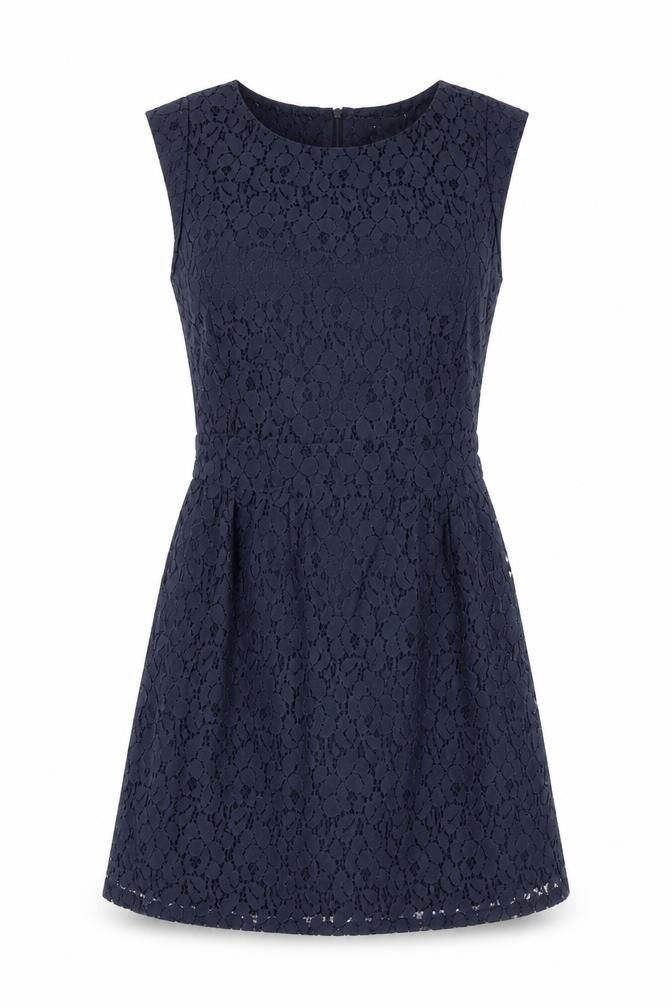 Apricot Women’s Blue Lace Sleeveless Sheath Party Dress Size S