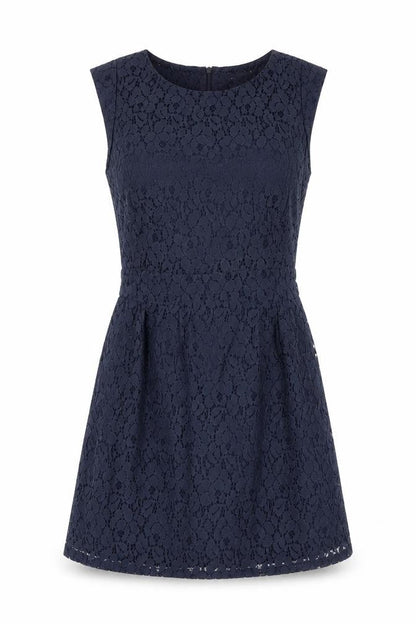 Apricot Women’s Blue Lace Sleeveless Sheath Party Dress Size S