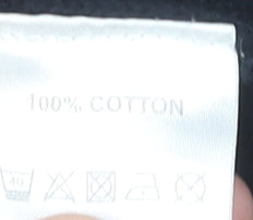 Howick Men's Black Cotton Crew Neck Jumper Size M Classic Pullover