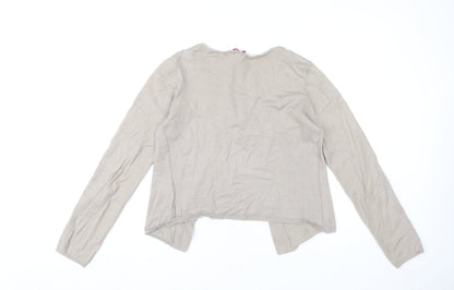 Womens UK Size 12 White Stuff Beige Cardigan Jumper