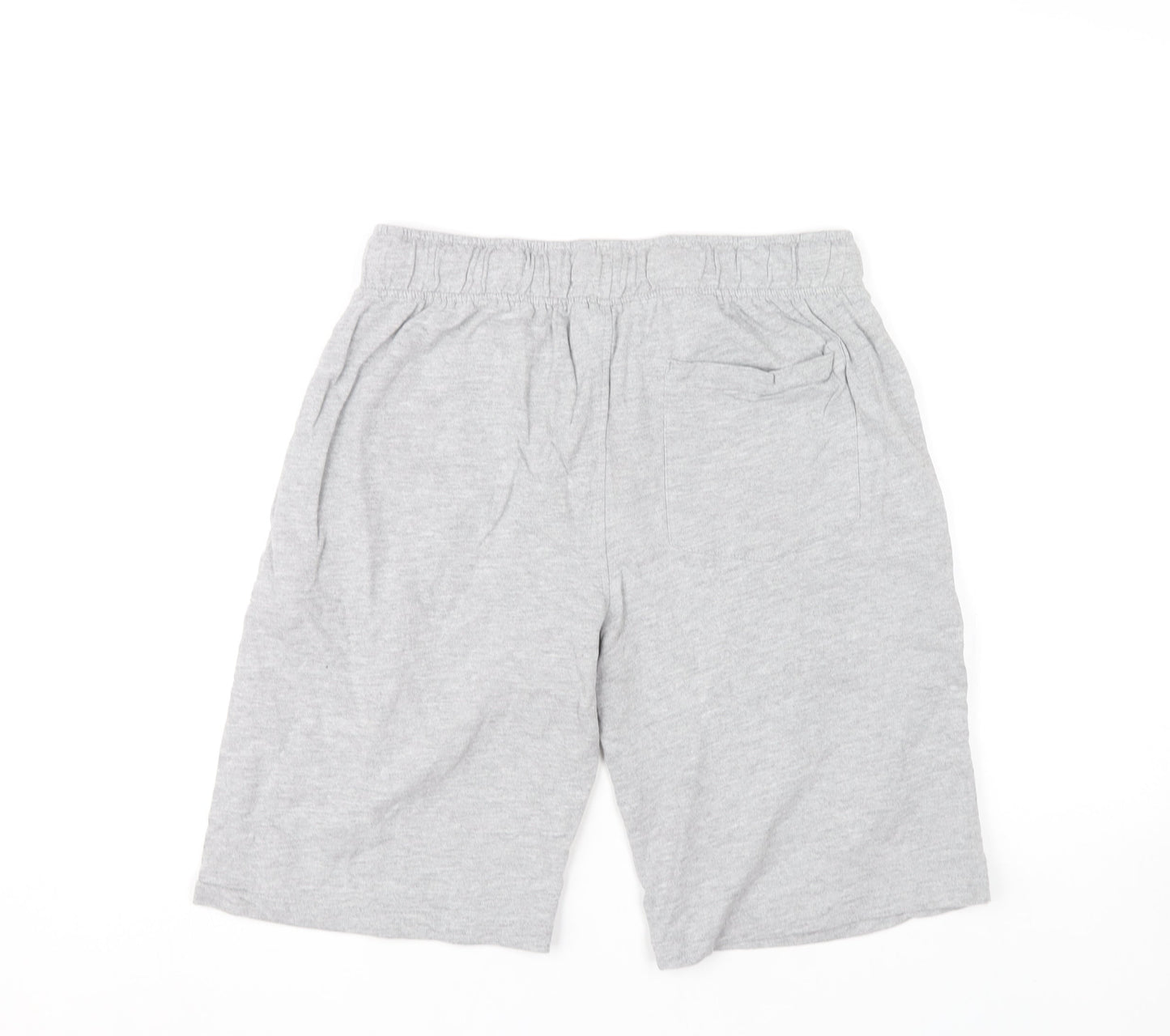 French Connection Men's Grey Sweat Shorts M Elastic Waist Pockets