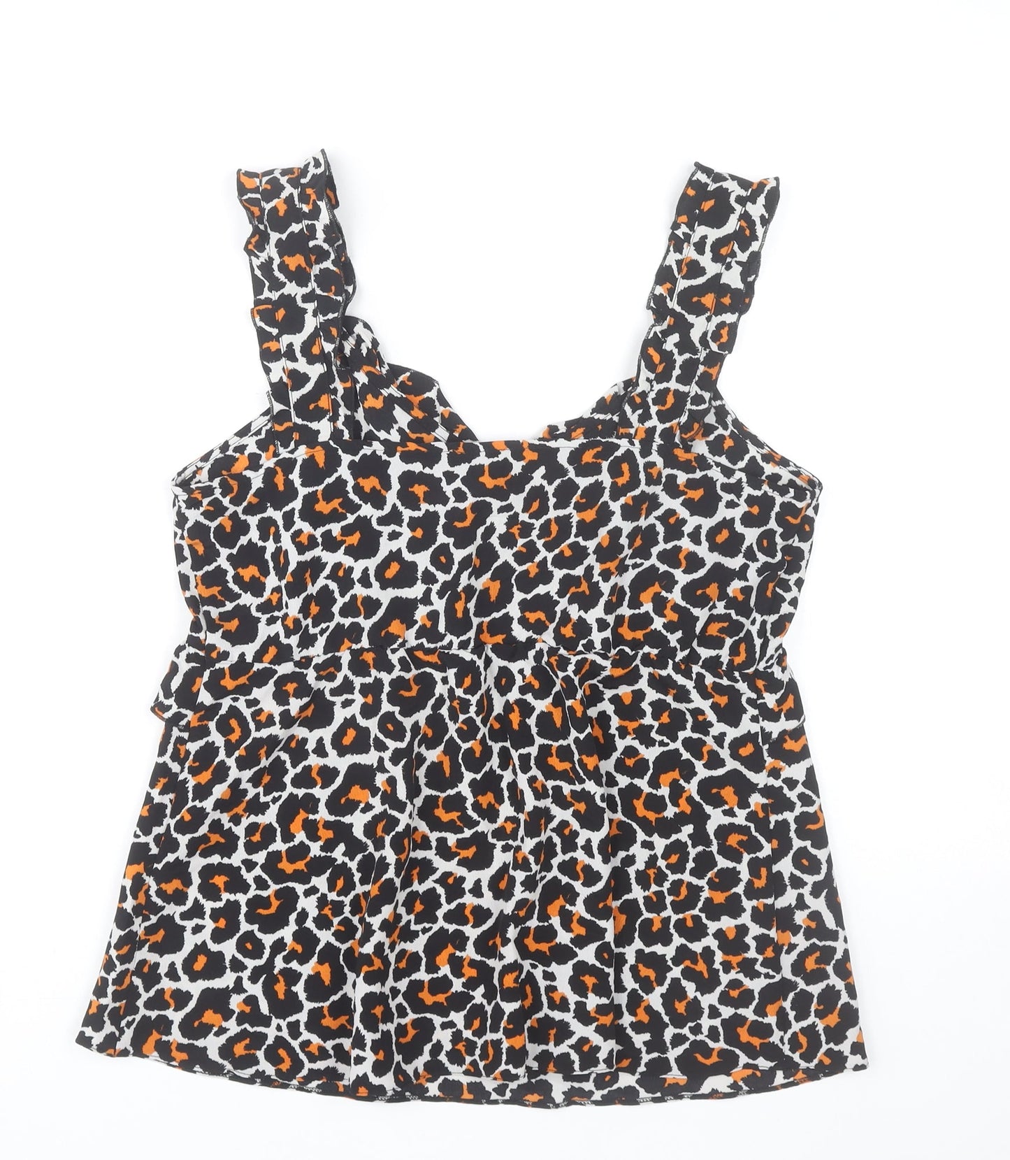 Dorothy Perkins Women’s Multicoloured Leopard Print Camisole Top UK12