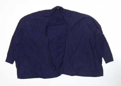 Womens UK Size 12 Phase Eight Blue Cardigan Jumper