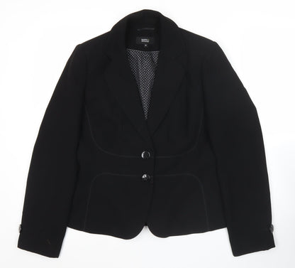 Marks and Spencer Women’s Black Size 10 Tailored Blazer Jacket