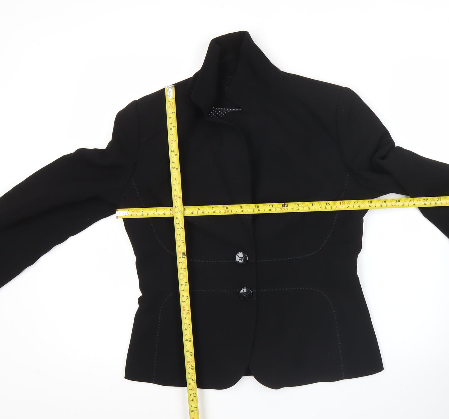 Marks and Spencer Women’s Black Size 10 Tailored Blazer Jacket