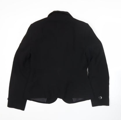 Marks and Spencer Women’s Black Size 10 Tailored Blazer Jacket