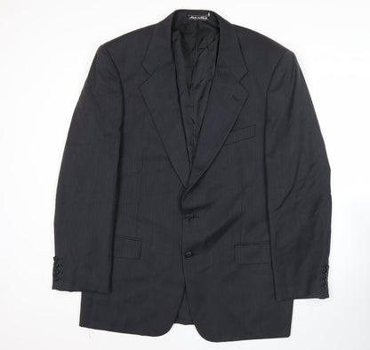 Mens UK Size 40 Marks and Spencer Regular Black Suit Jacket