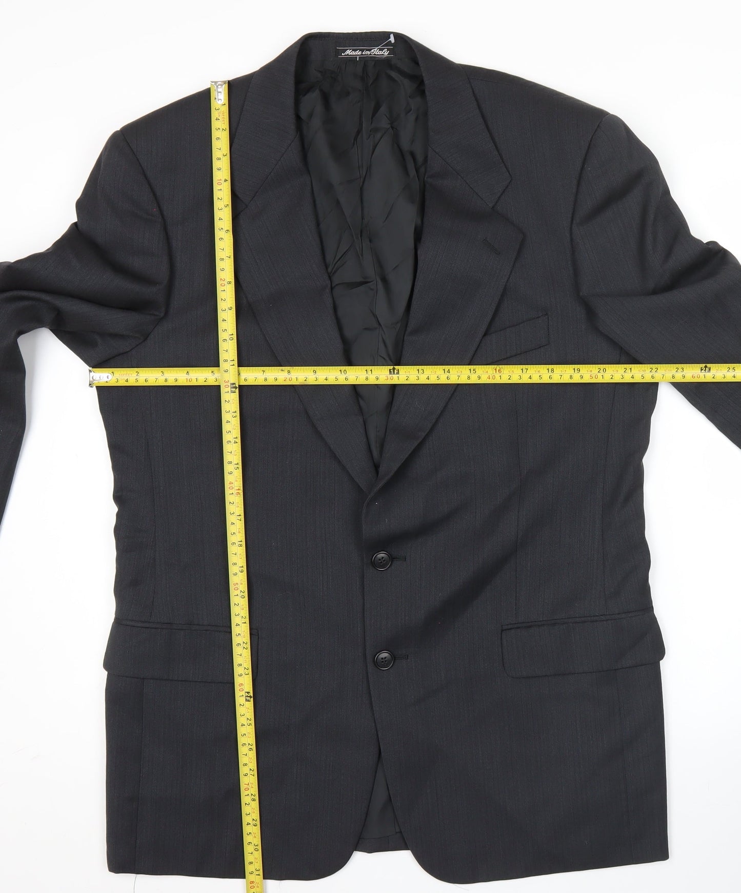 Mens UK Size 40 Marks and Spencer Regular Black Suit Jacket