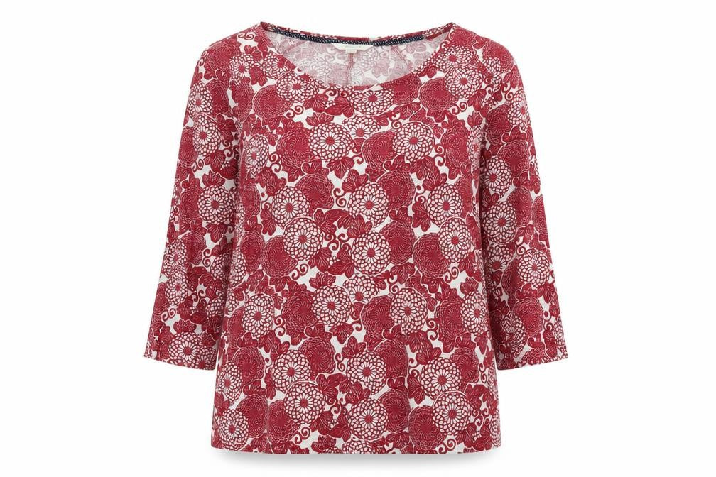 Womens UK Size 10 White Stuff Red Tunic Blouse