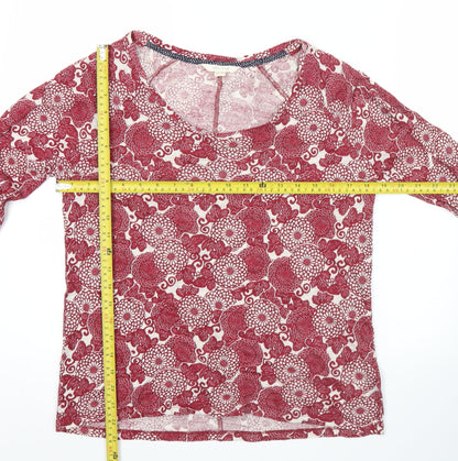 Womens UK Size 10 White Stuff Red Tunic Blouse