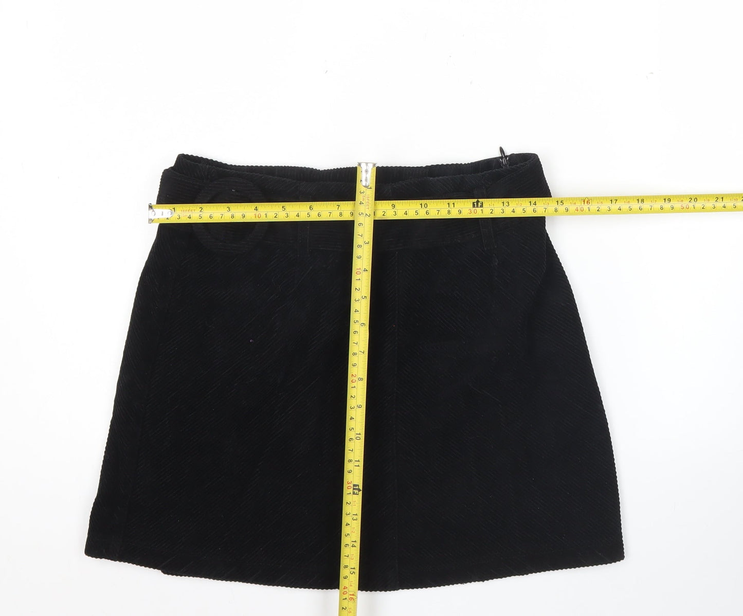 Womens UK Size 12 Denim Co. A-Line Corduroy Skirt