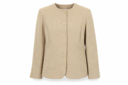 Womens UK Size 14 Nightingales Beige Basic Jacket