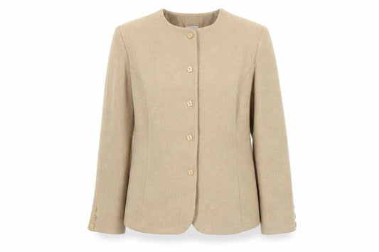 Womens UK Size 14 Nightingales Beige Basic Jacket