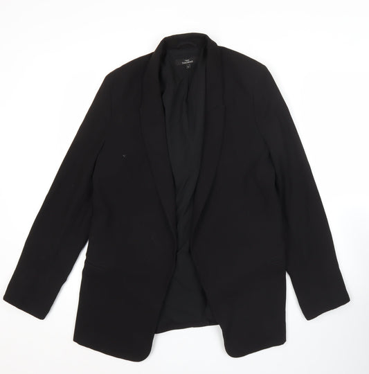 Next Women’s Black Tailored Blazer Size 10 UK Classic Workwear