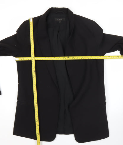 Next Women’s Black Tailored Blazer Size 10 UK Classic Workwear