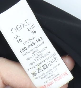 Next Women’s Black Tailored Blazer Size 10 UK Classic Workwear