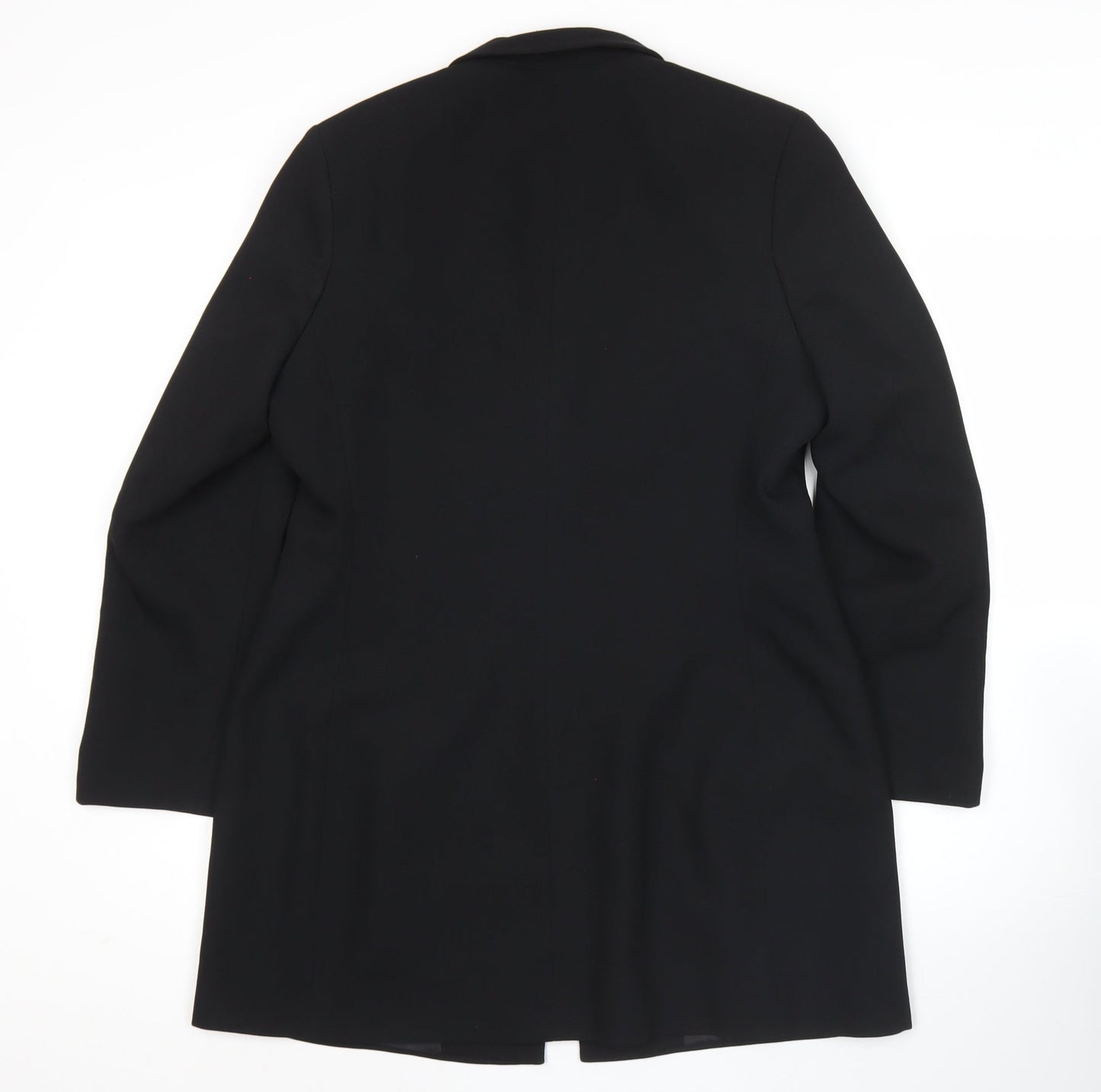Marks and Spencer Women Black Petite Size 12 Suit Jacket Blazer