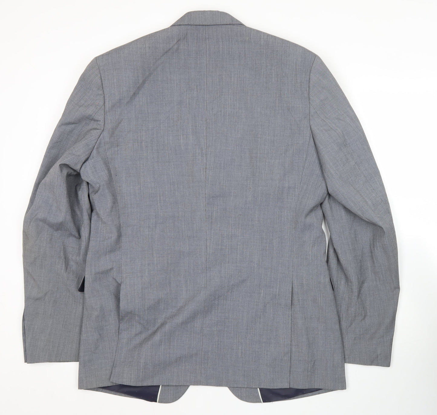 Mens UK Size 42 Burton Menswear Regular Grey Suit Jacket