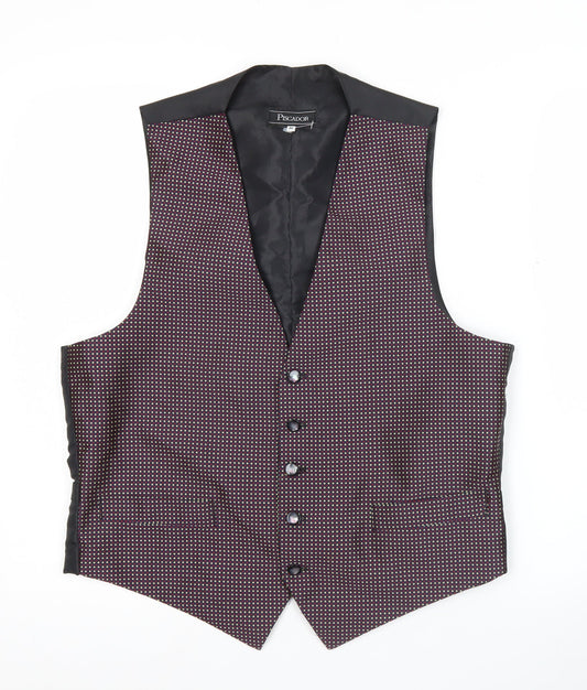 Mens UK Size M Piscador Regular Multicoloured Suit Waistcoat