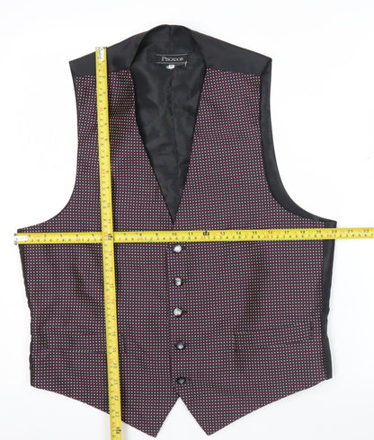 Mens UK Size M Piscador Regular Multicoloured Suit Waistcoat