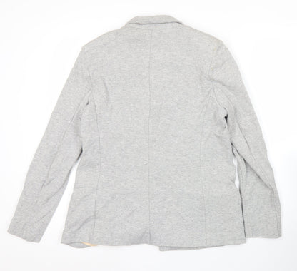 River Island Women’s Grey Blazer Jacket Size 10 Workwear