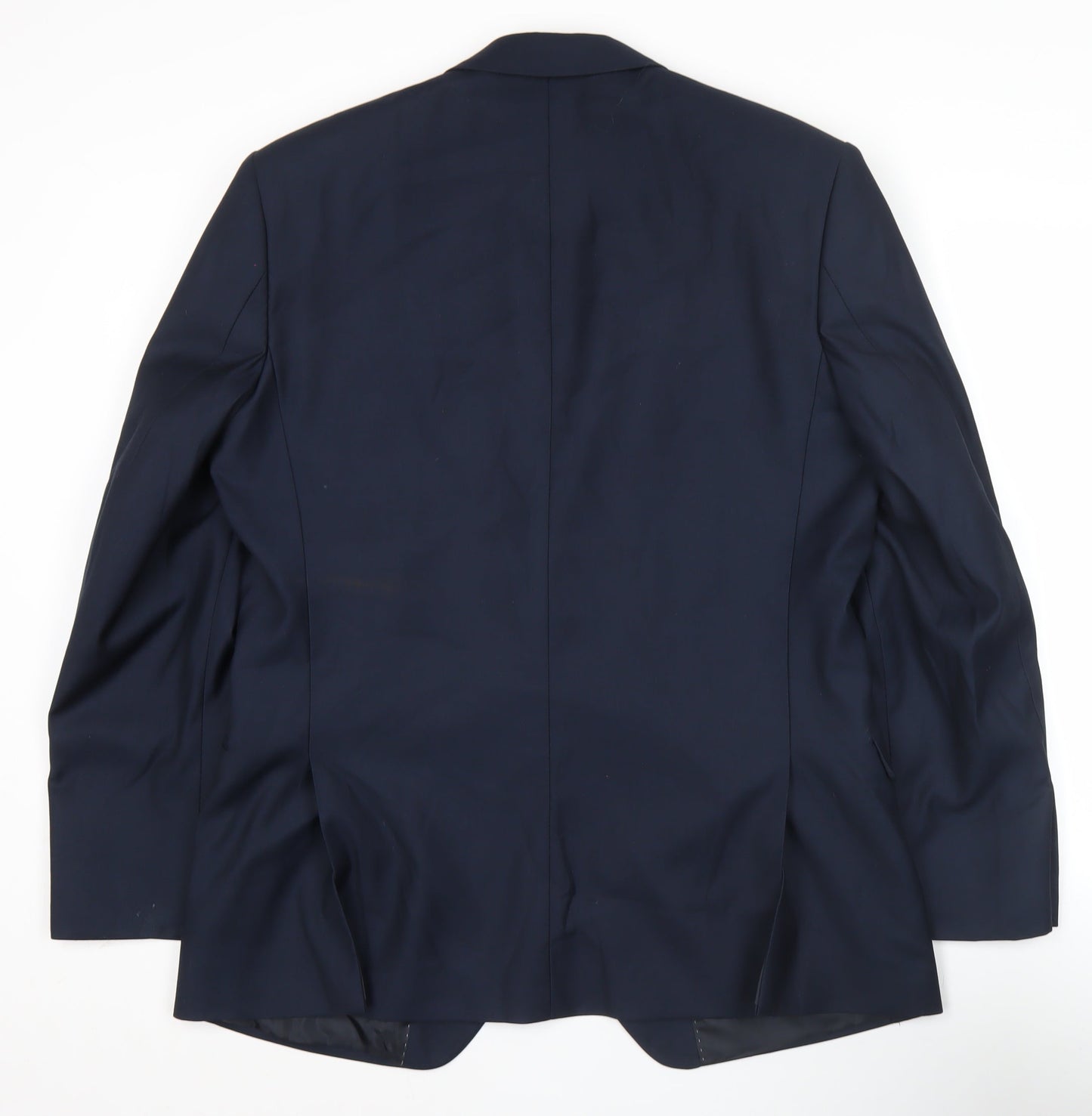 Burton London Men's Blue Slim Fit 42 Blazer Jacket