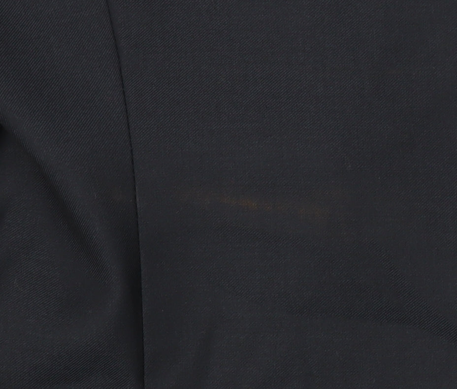 Burton London Men's Blue Slim Fit 42 Blazer Jacket