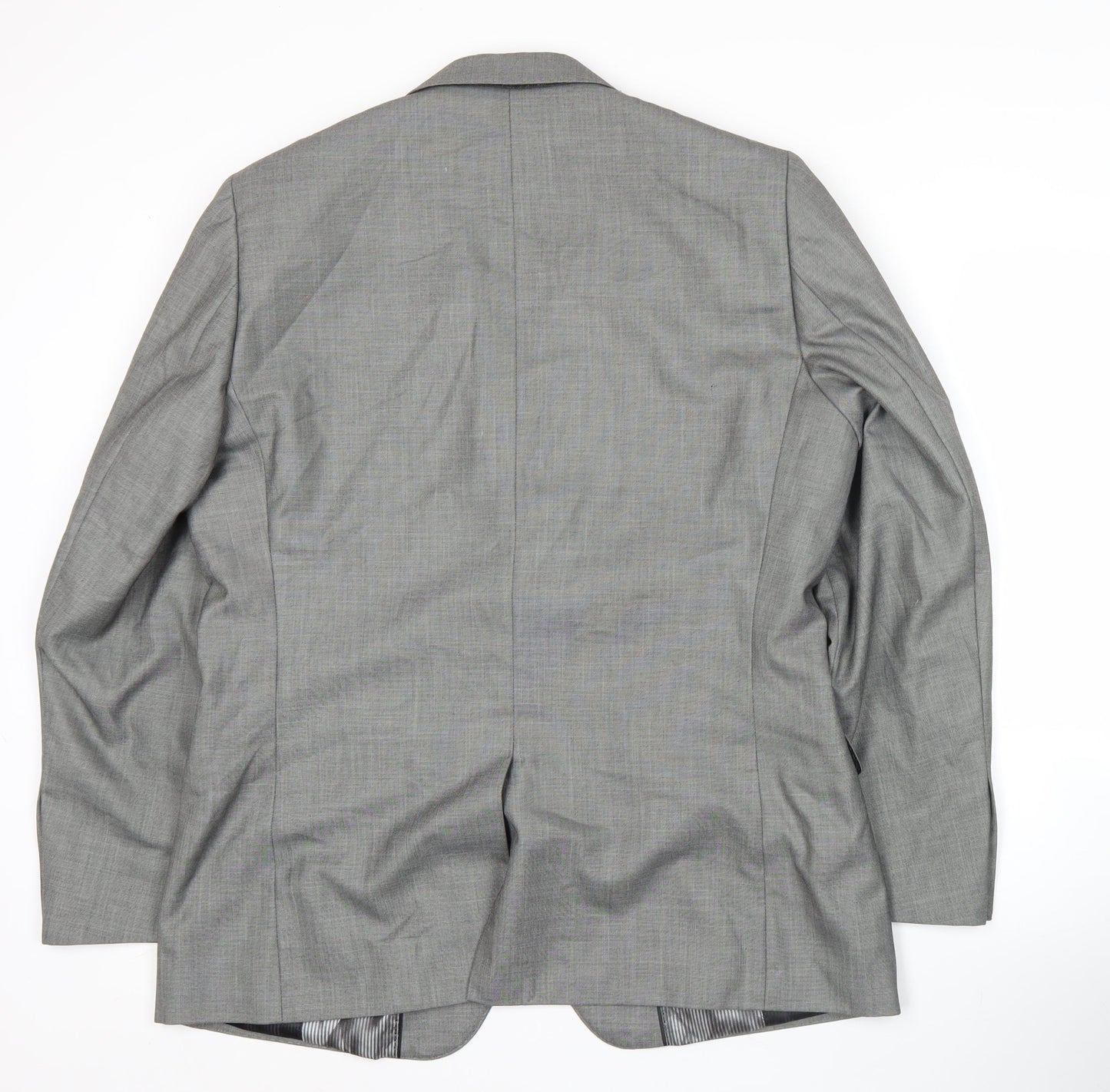 Butler and Webb Men’s Grey 42 Regular Suit Jacket Business Formal
