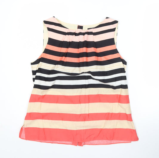 Womens UK Size 14 Dorothy Perkins Multicoloured Basic Blouse