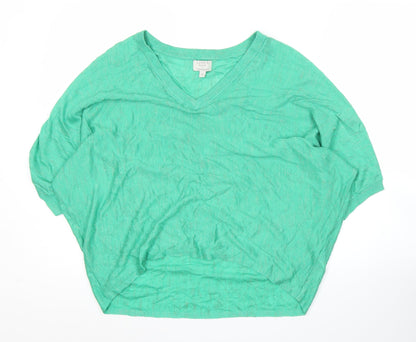 Womens UK Size M Monsoon Green Pullover Jumper