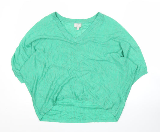 Womens UK Size M Monsoon Green Pullover Jumper