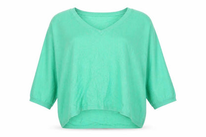 Womens UK Size M Monsoon Green Pullover Jumper