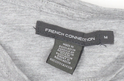 Mens UK Size M French Connection Grey  T-Shirt