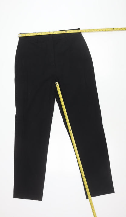 Marks and Spencer Men's Black Regular Fit Dress Pants Trousers M