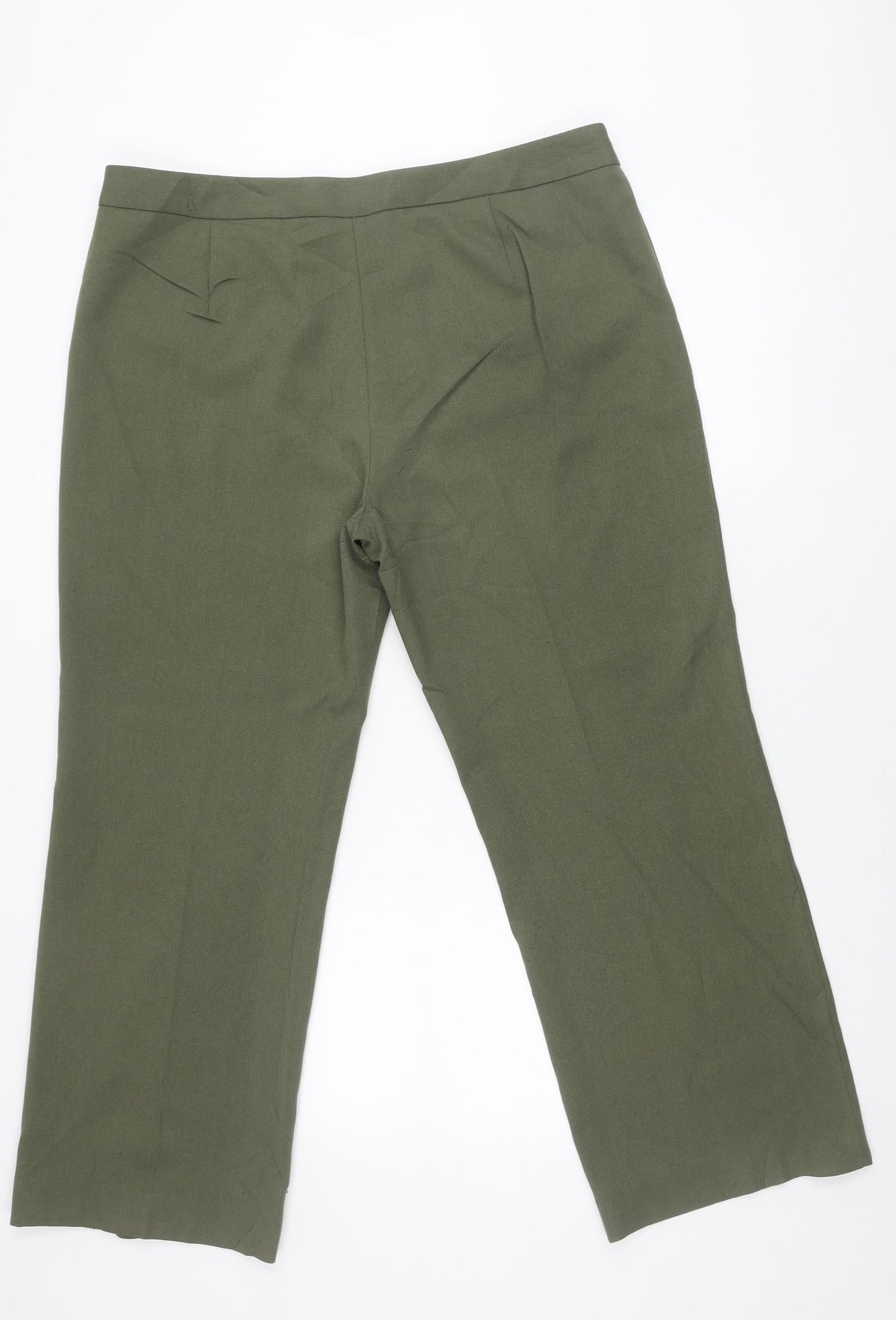 EWM Pure Classics Women’s Green Size 18 Straight Trousers
