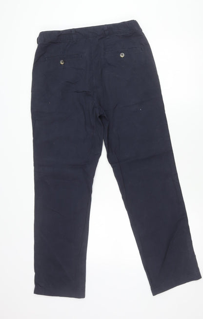 James Pringle Men's Blue 32x29 Chino Trousers Cotton Casual