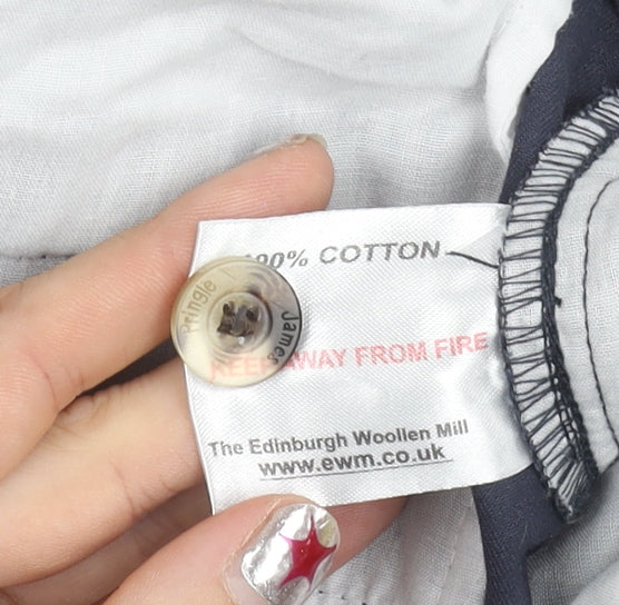 James Pringle Men's Blue 32x29 Chino Trousers Cotton Casual