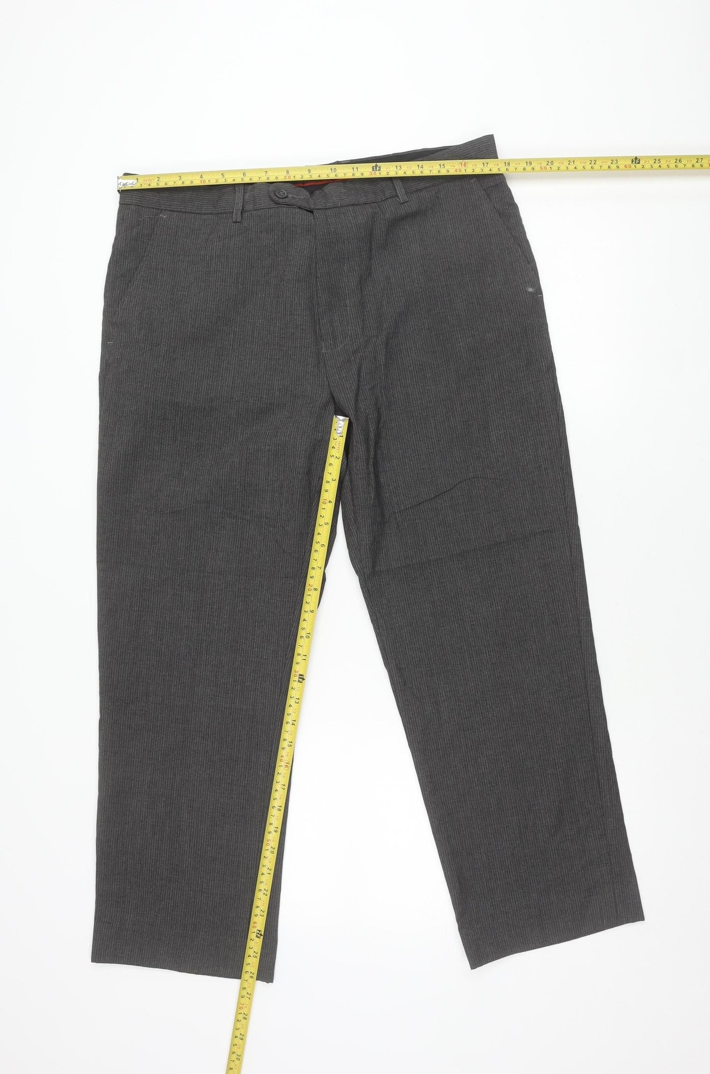 Womens UK Size 10 Taylor & Wright Regular Fit Dress Pants Grey Trousers