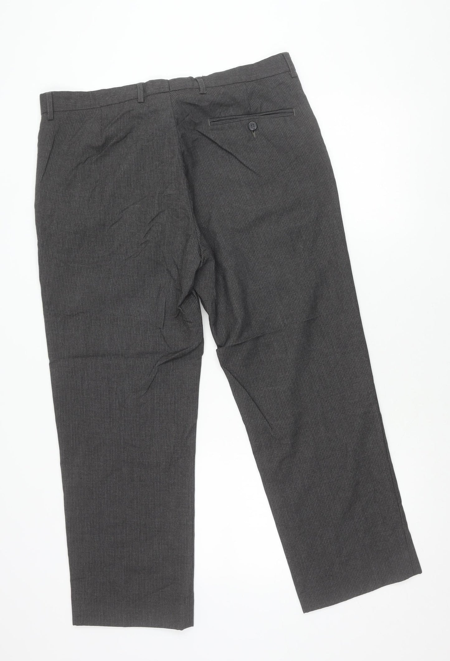 Womens UK Size 10 Taylor & Wright Regular Fit Dress Pants Grey Trousers