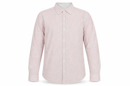 Gap Men’s Red Striped Cotton Button-Up Shirt Size M Regular Fit